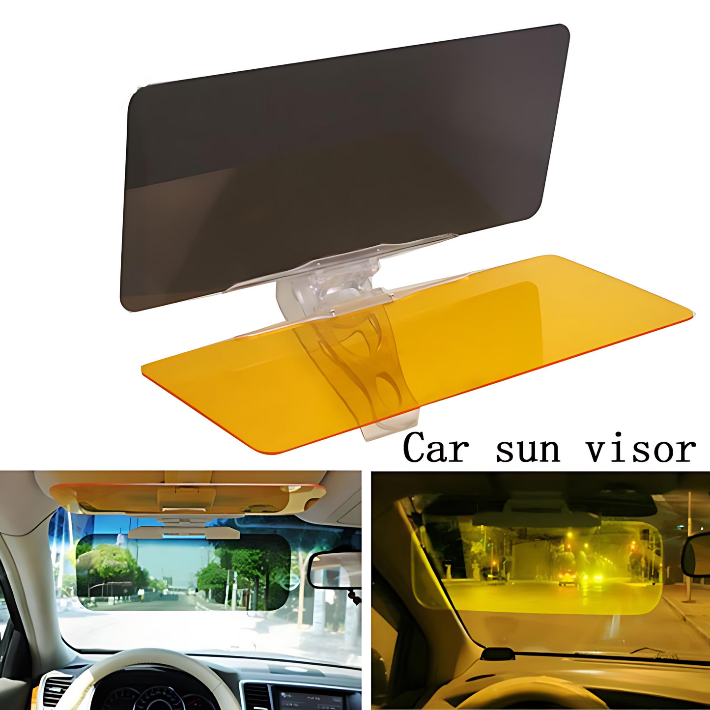 Goggle - Anti-Glare Dazzling Goggle Day & Night Vision Driving Mirror Sun Visors